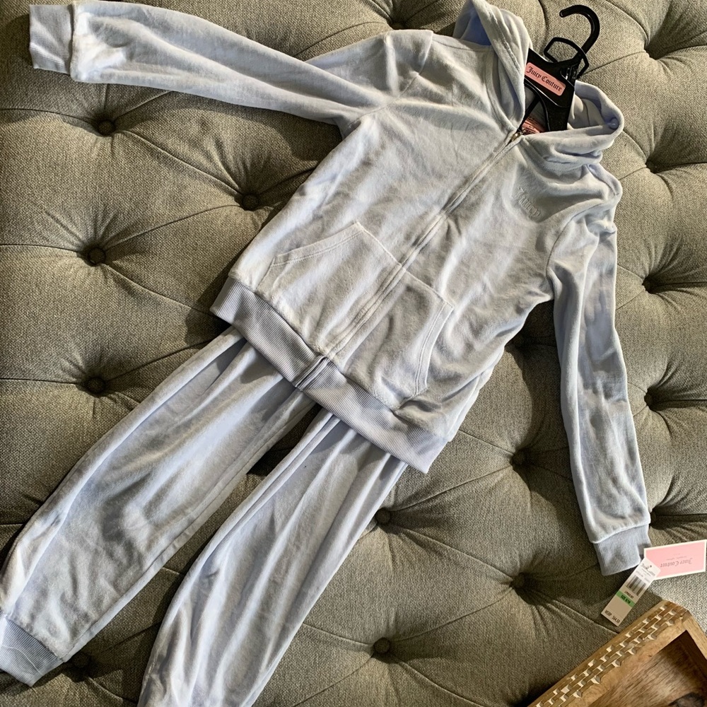 Juicy Couture Velour Outfit size 8/10 girls